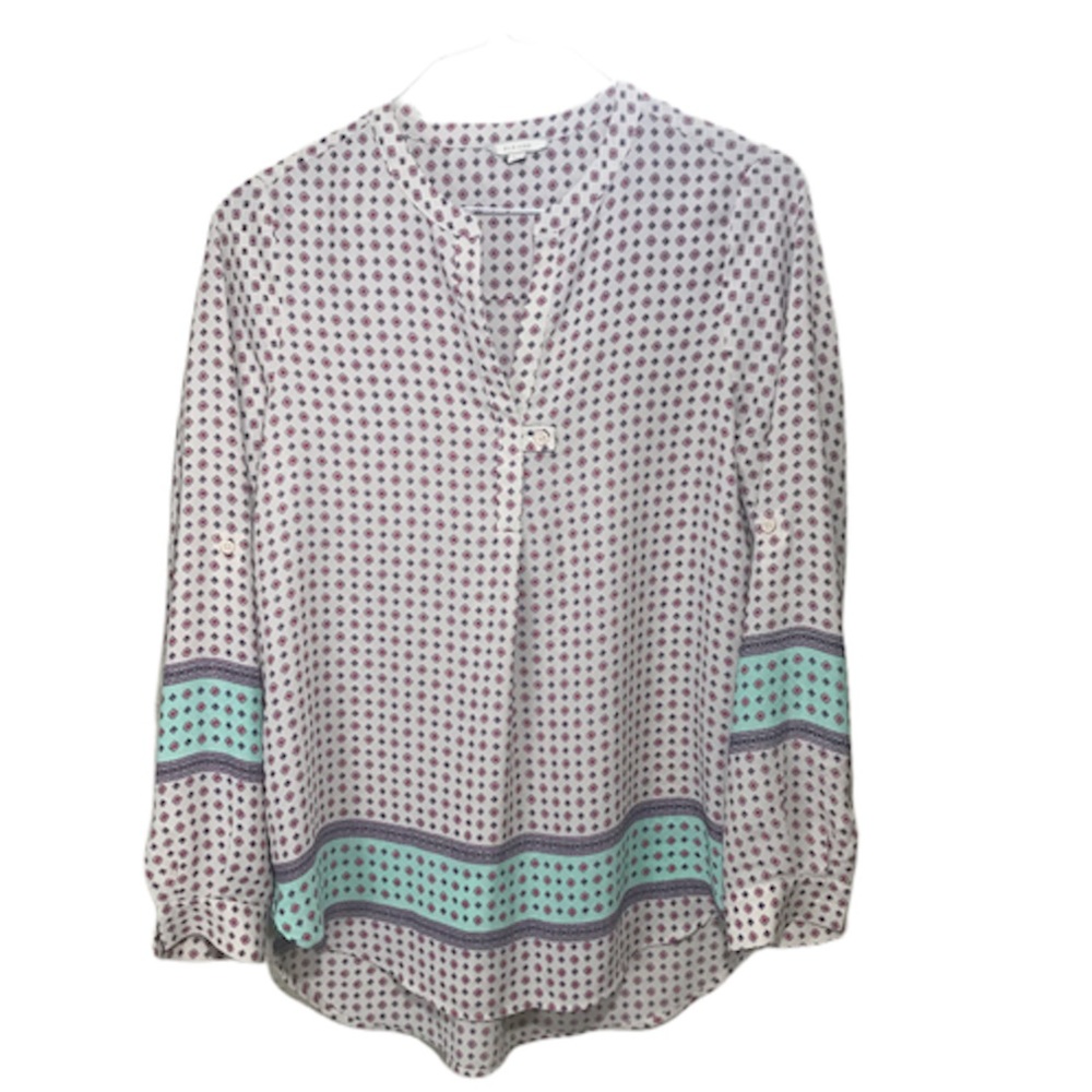 Pleione diamond pattern blouse - Picture 1 of 8